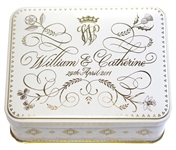 Prince William and Princess Kate Wedding Cake Slice -- In Original Presentation Tin
